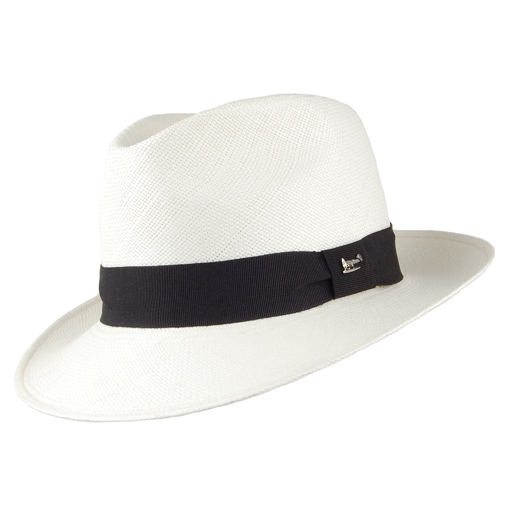 Whiteley Hats Good Wood Panama Fedora Hat - Bleach