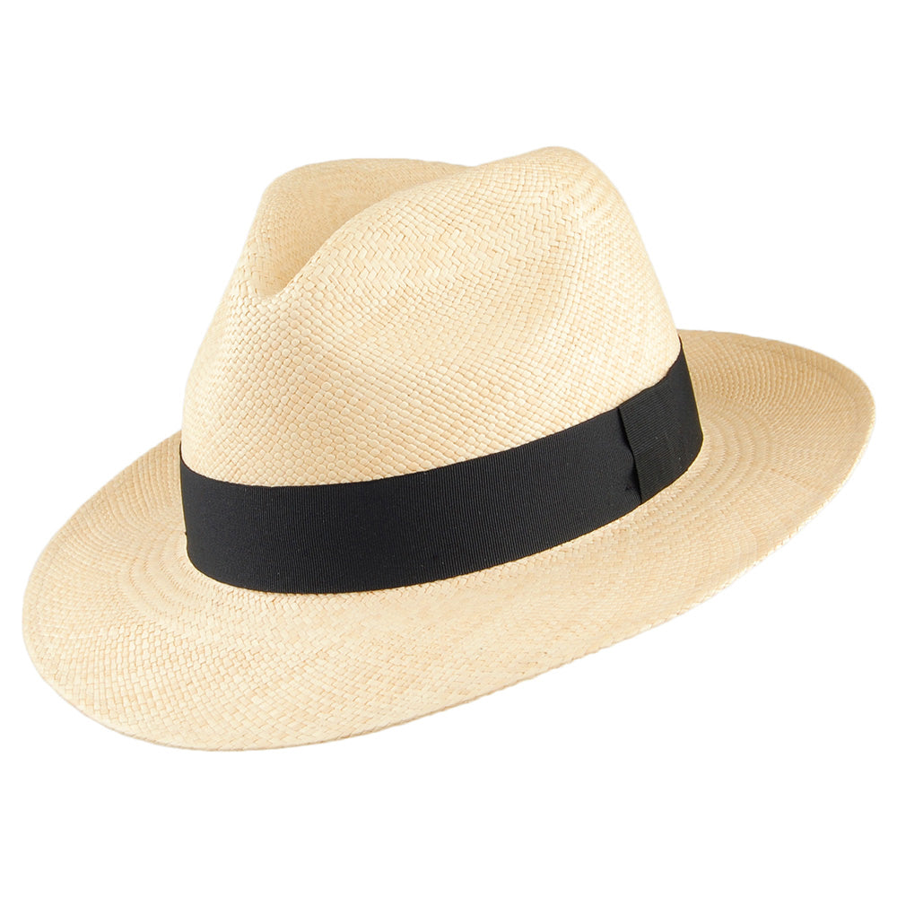 Christys Hats Diego Panama Fedora Hat - Natural