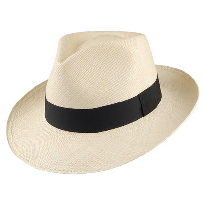 Christys Hats Mateo Panama Fedora Hat - Natural