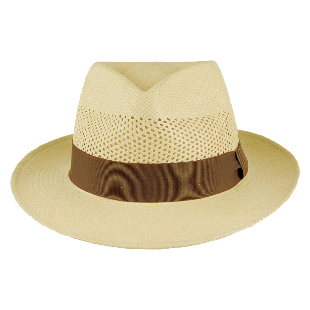 City Sport Vented Panama Hat - Natural