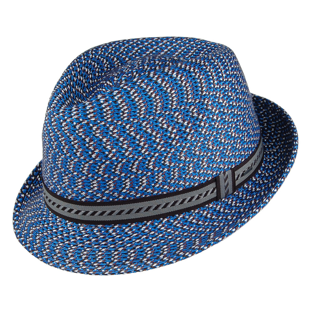 Bailey Hats Mannes Trilby Hat - Blue-Multi