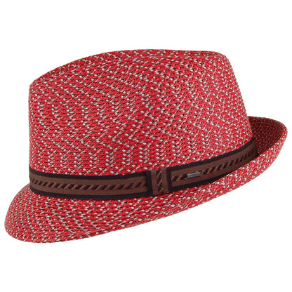 Bailey Hats Mannes Trilby Hat - Red-Multi