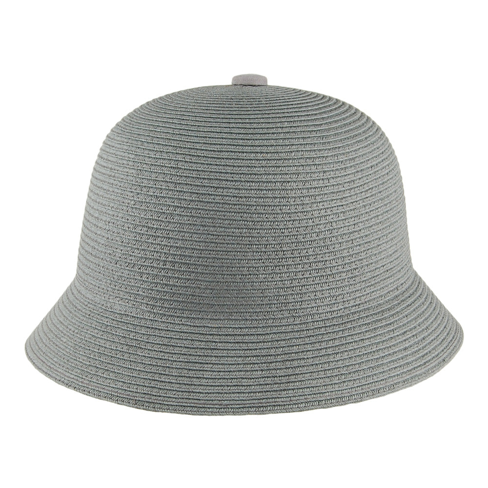 Brixton Hats Essex Straw Bucket Hat - Light Blue