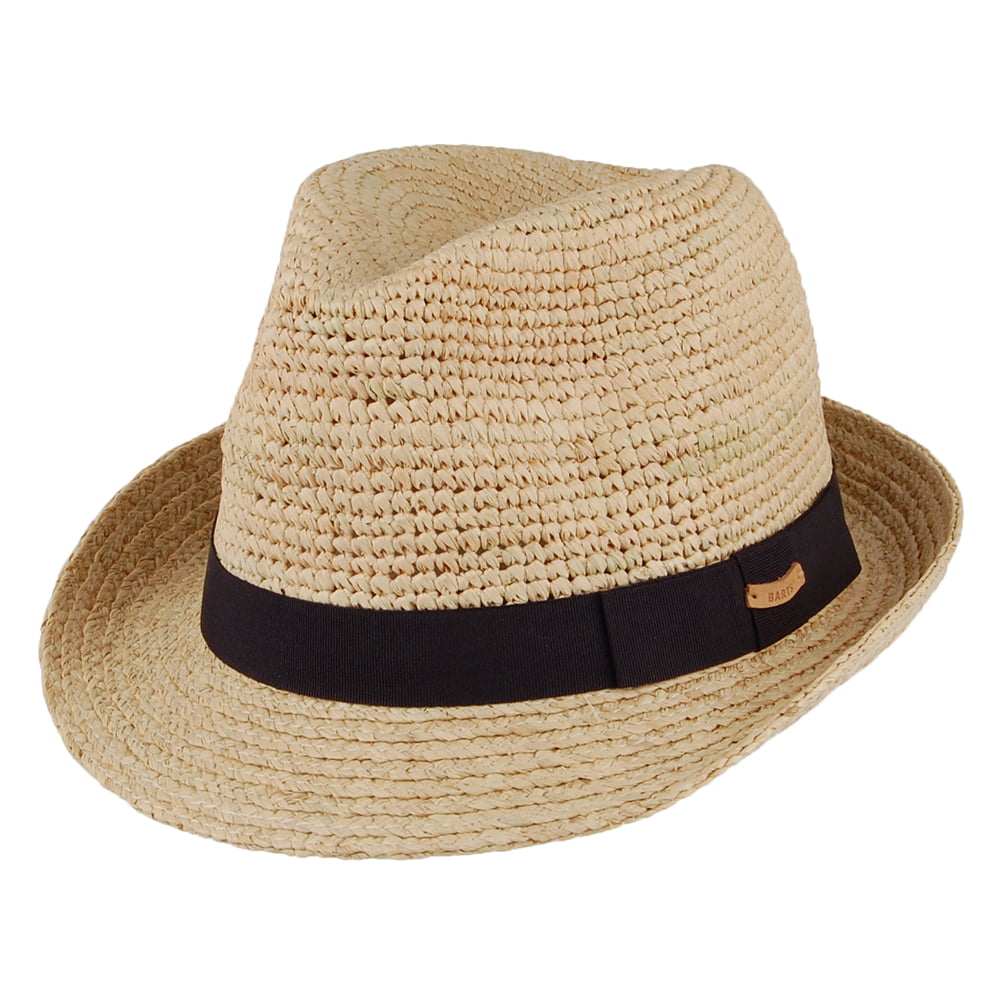 Barts Hats Sedad Straw Trilby Hat - Natural