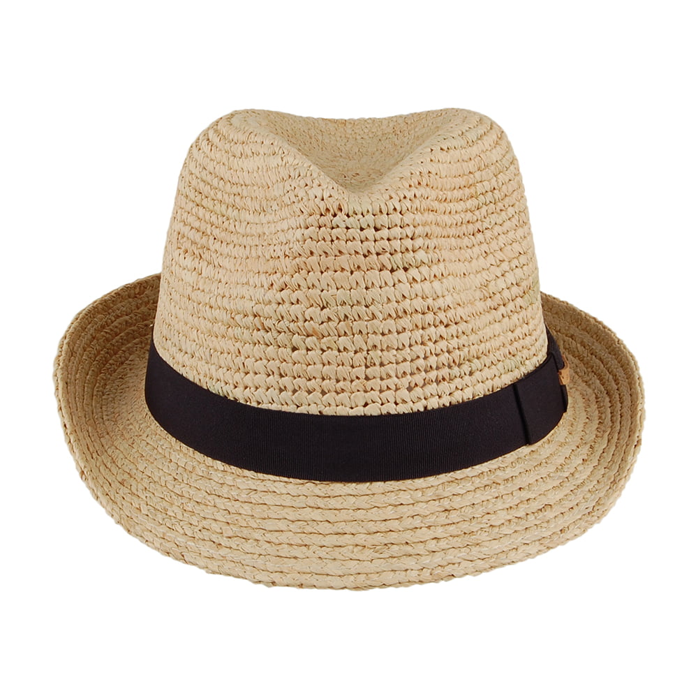 Barts Hats Sedad Straw Trilby Hat - Natural