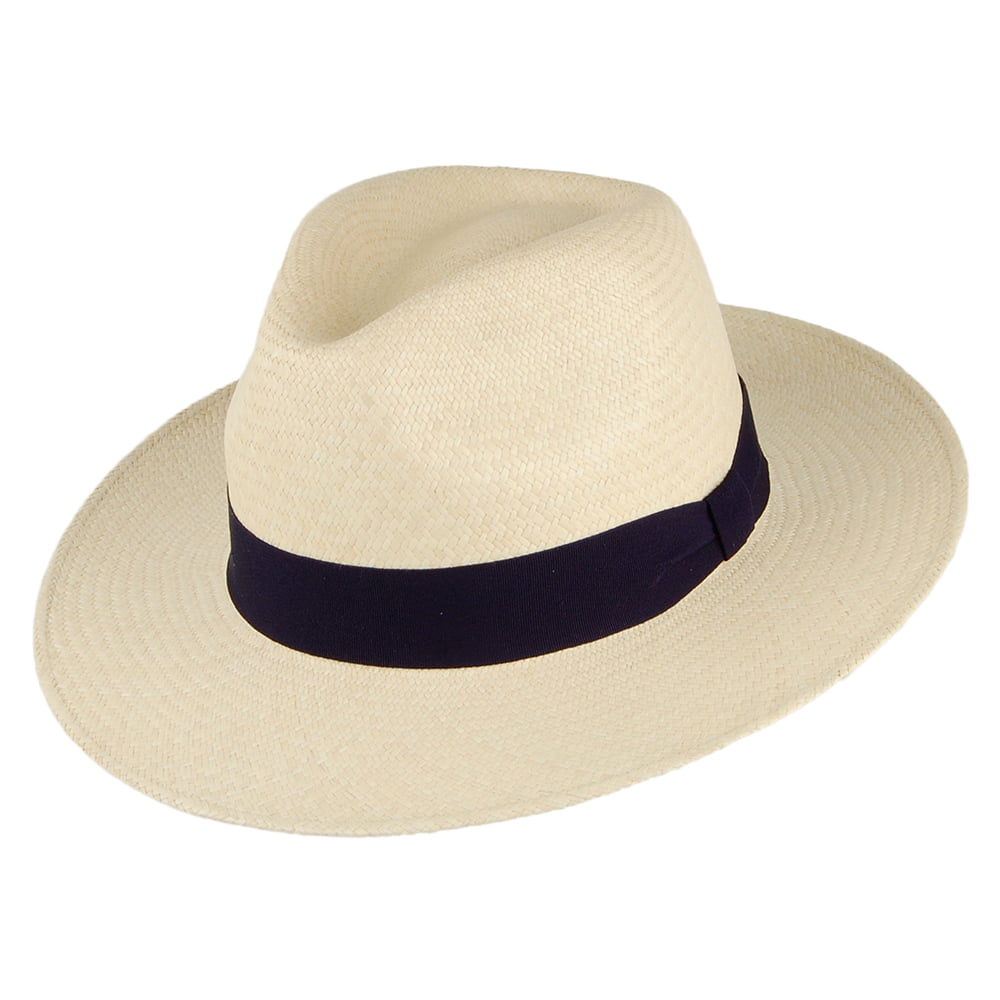 Failsworth Hats Panama Fedora Hat - Natural