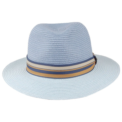 Stetson Hats Traveller Safari Fedora Hat - Light Blue