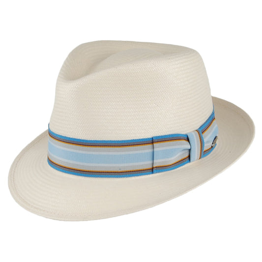 Bailey Hats Thrap Teardrop Trilby Hat - Natural