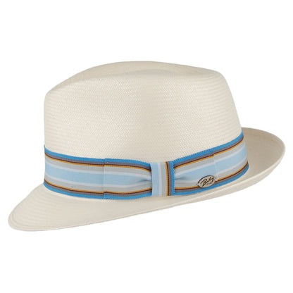 Bailey Hats Thrap Teardrop Trilby Hat - Natural