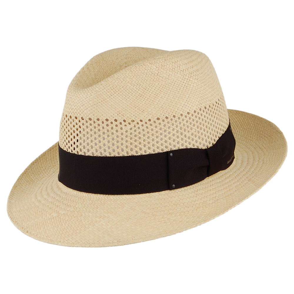 Bailey Hats Groff Panama Fedora Hat - Natural