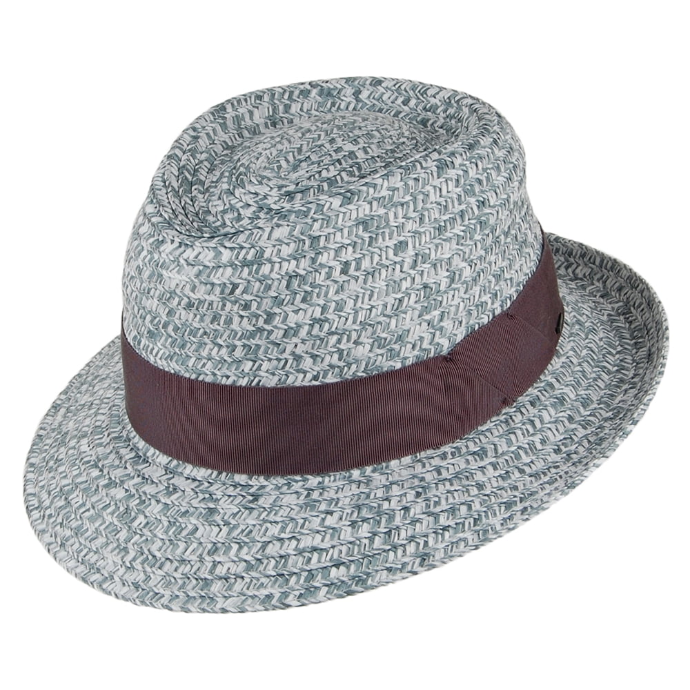 Bailey Hats Blume Trilby Hat - Charcoal-Multi