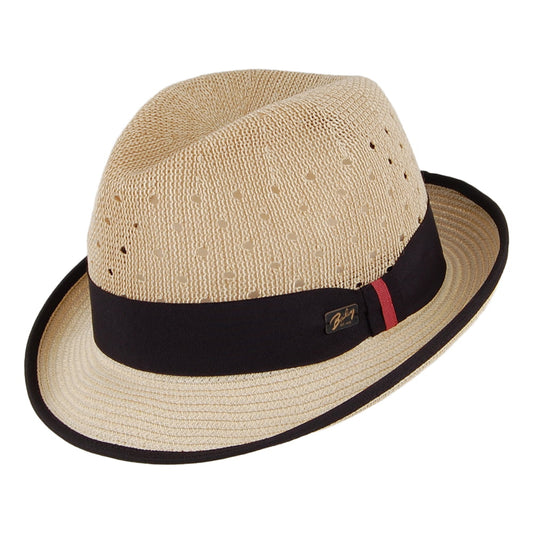 Bailey Hats Bascom Toyo Trilby Hat - Natural
