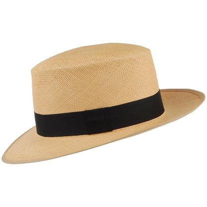 Christys Hats Camila Wide Brim Panama Boater Hat - Natural