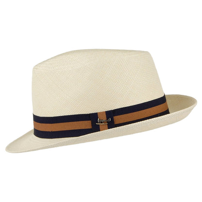 Whiteley Hats Henley II Panama Trilby Hat - Natural