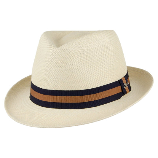 Whiteley Hats Henley II Panama Trilby Hat - Natural