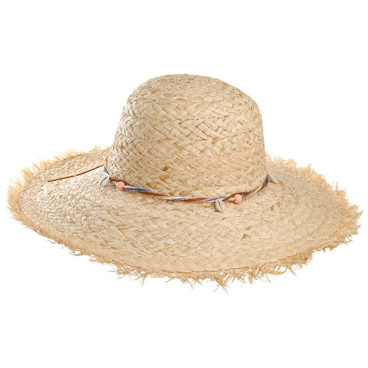 O'Neill Wide Brim Straw Sun Hat - Natural