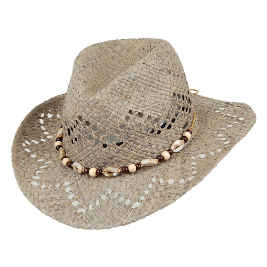 O'Neill Hats Ocean Side Straw Fedora Hat - Natural