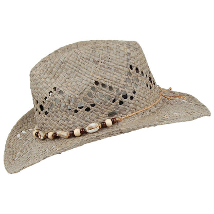 O'Neill Hats Ocean Side Straw Fedora Hat - Natural