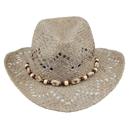 O'Neill Hats Ocean Side Straw Fedora Hat - Natural