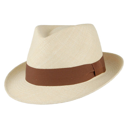 City Sport Robinson Panama Trilby Hat - Natural