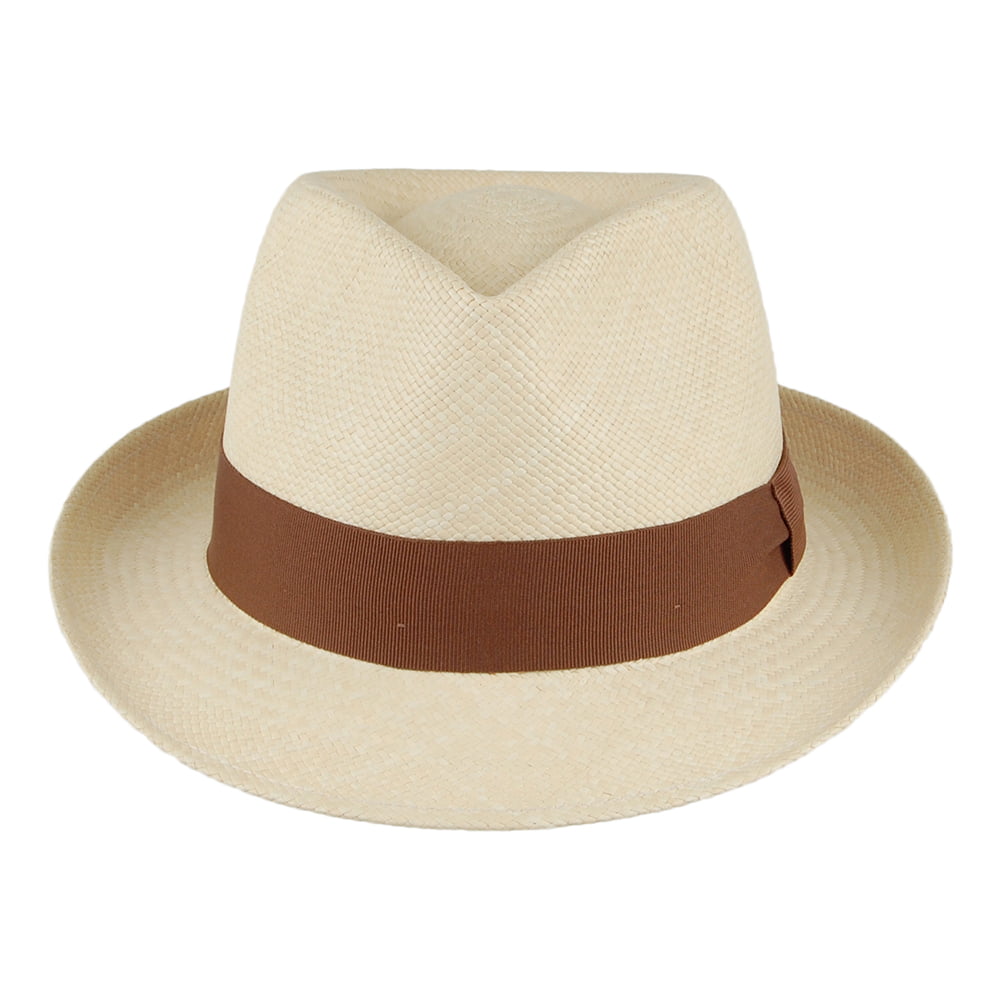 City Sport Robinson Panama Trilby Hat - Natural