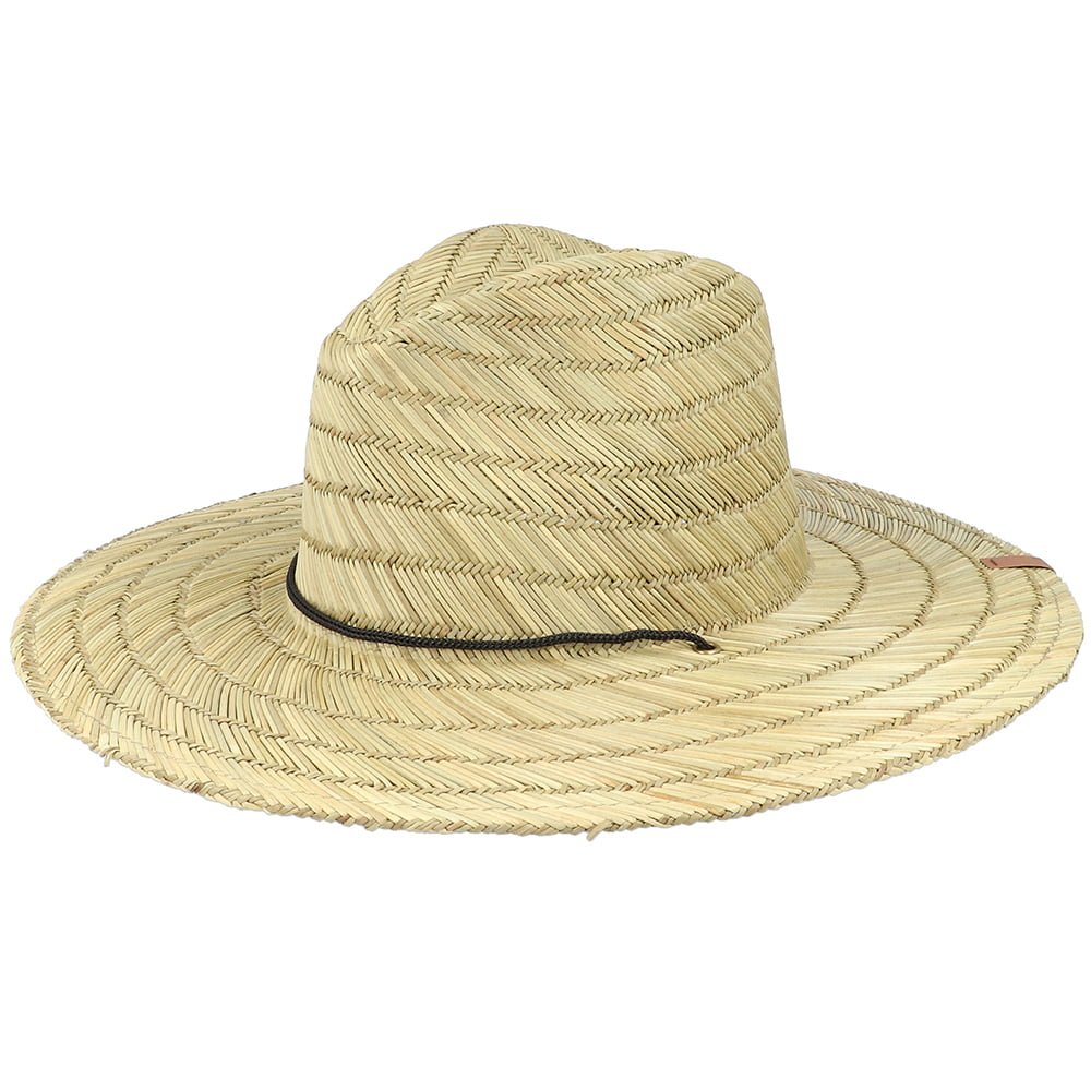 Brixton Hats Bell Straw Lifeguard Hat - Tan