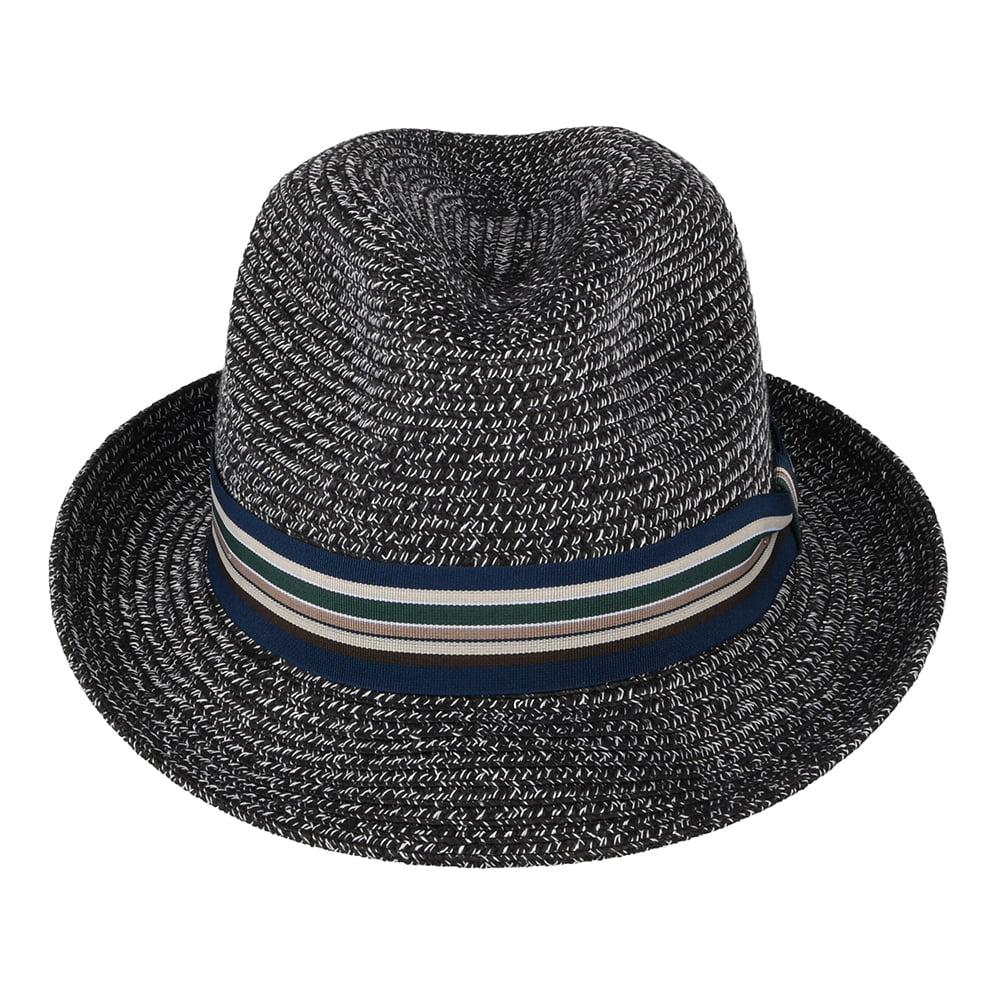 Bailey Hats Salem Fedora Hat - Dark Grey-Mix