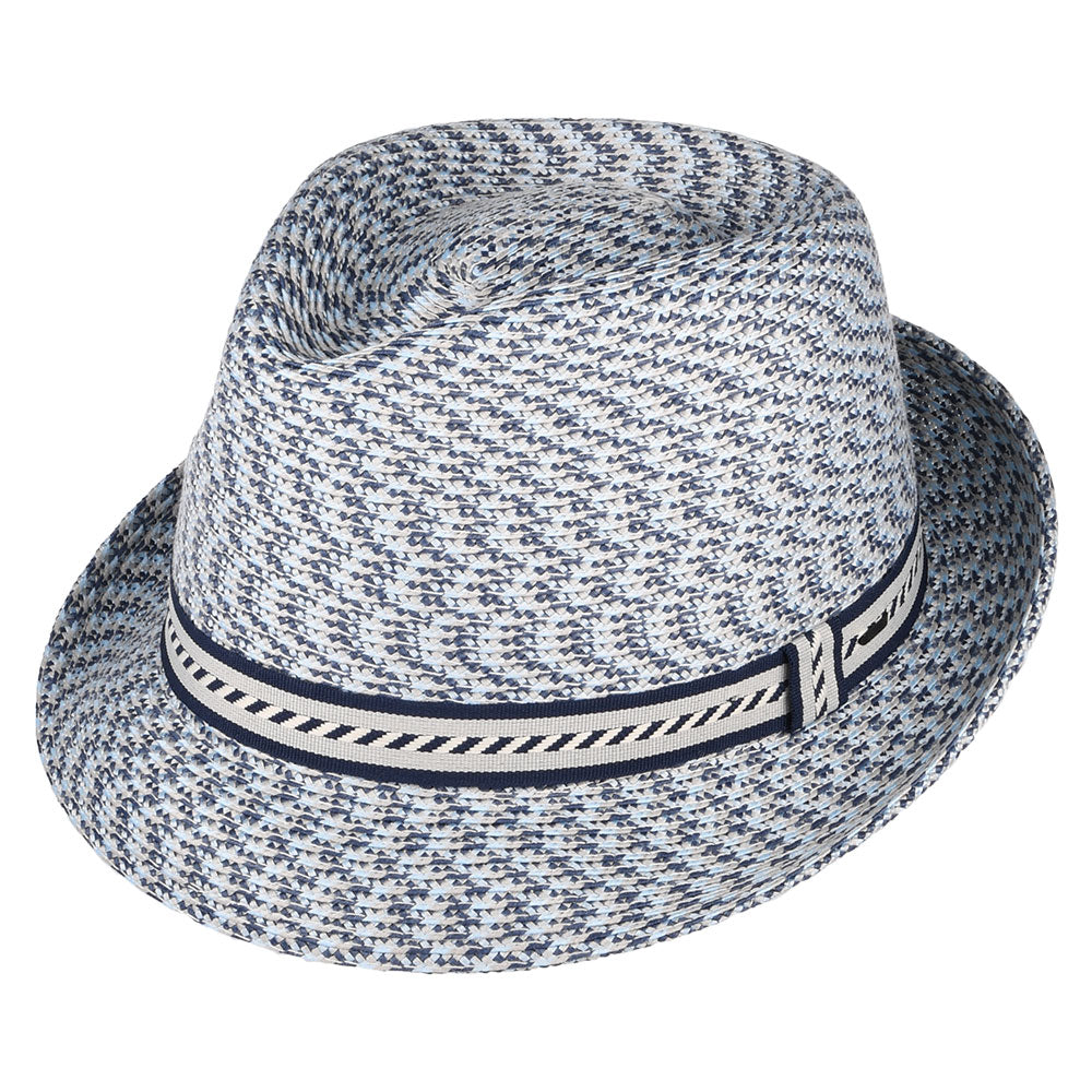 Bailey Hats Mannes Trilby Hat - Azul Blue
