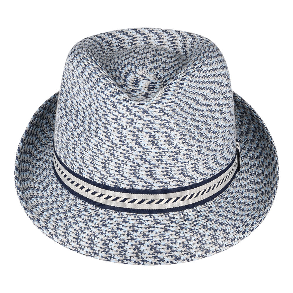 Bailey Hats Mannes Trilby Hat - Azul Blue