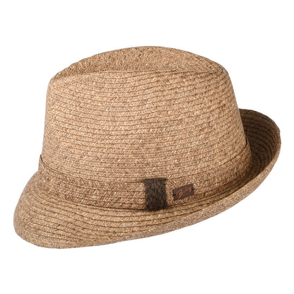 Bailey Hats Frankie Special Trilby Hat - Dark Natural