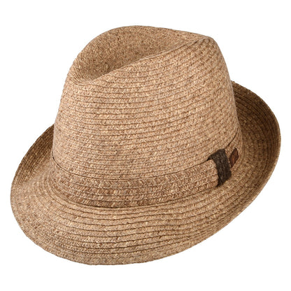 Bailey Hats Frankie Special Trilby Hat - Dark Natural