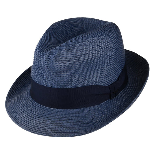 Bailey Hats Craig Special Fedora Hat - Navy Blue