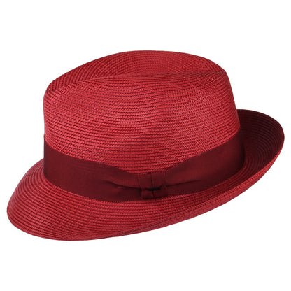 Bailey Hats Craig Special Fedora Hat - Red