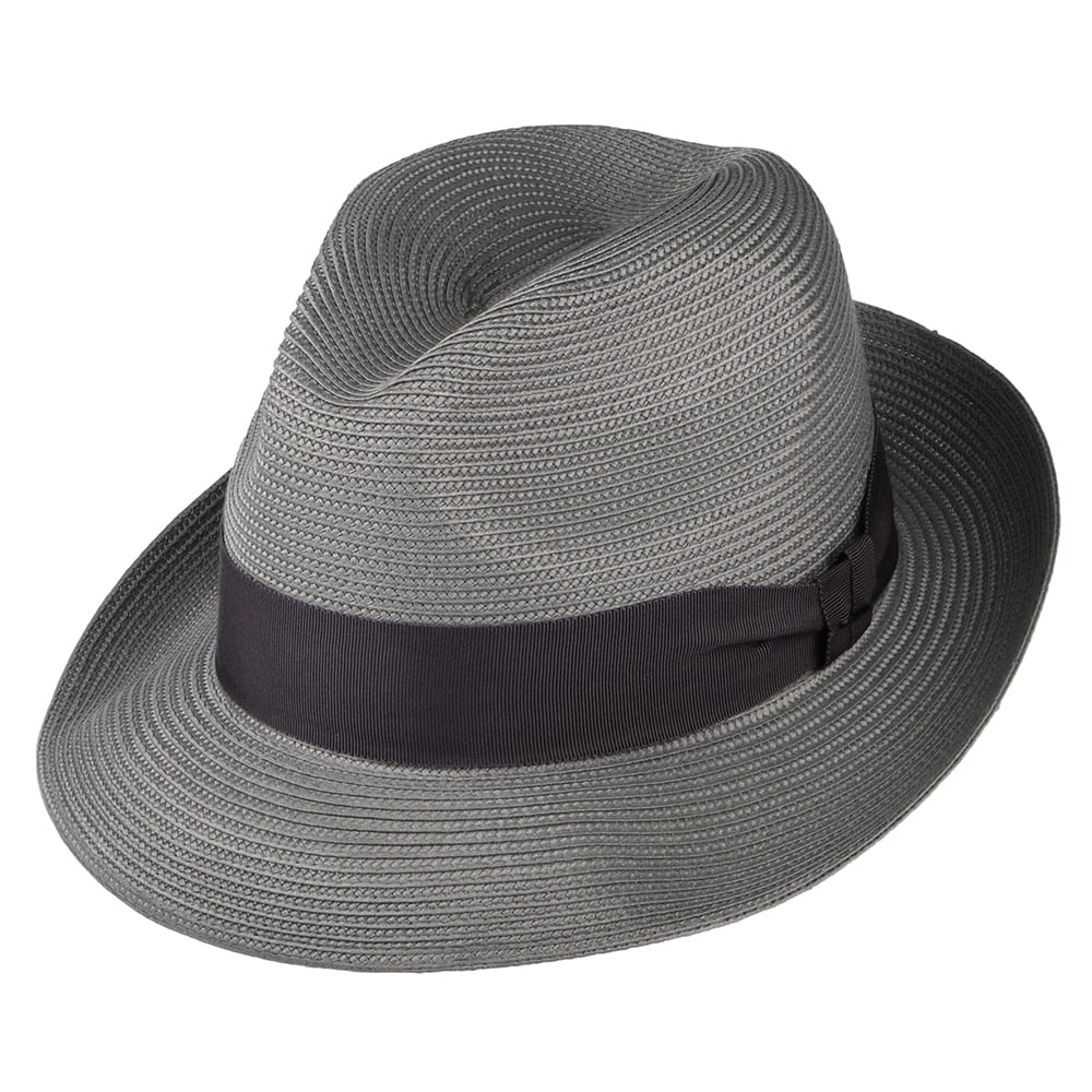 Bailey Hats Craig Special Fedora Hat - Grey