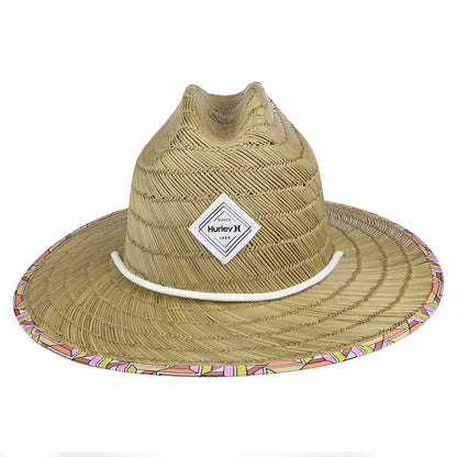 Hurley Hats Diamond Straw Lifeguard Hat - Natural