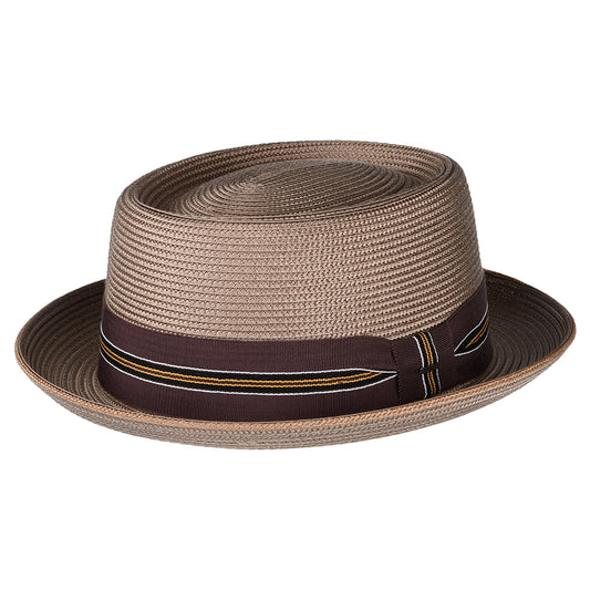 Bailey Hats Carver Pork Pie Hat - Taupe