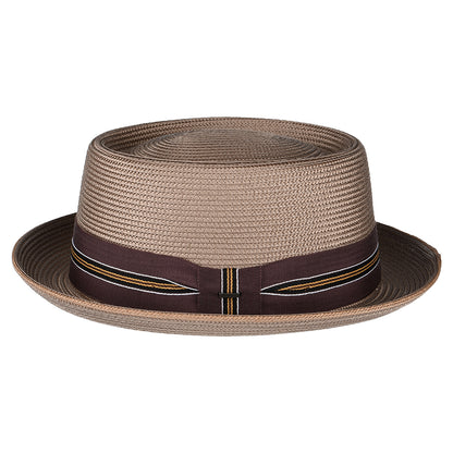 Bailey Hats Carver Pork Pie Hat - Taupe