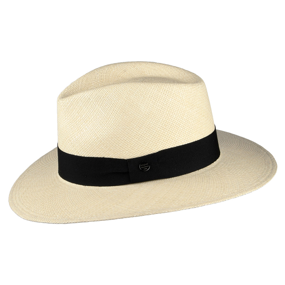 City Sport Panama Safari Fedora Hat - Natural Old