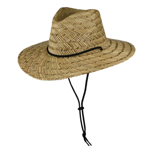 Brixton Hats Messer Straw Lifeguard Hat - Tan