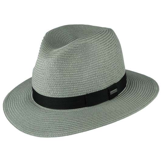 Barts Hats Aveloz Toyo Straw Fedora Hat - Sage