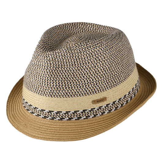 Barts Hats Fluoriet Summer Trilby Hat - Natural-Light Brown