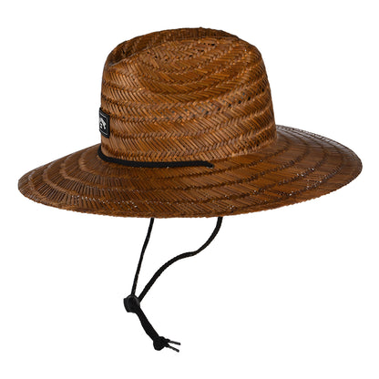 Billabong Hats Tides Seagrass Straw Lifeguard Hat - Brown