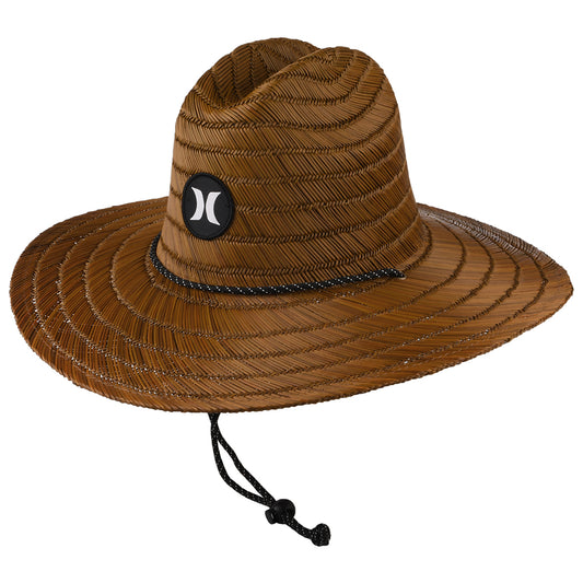 Hurley Hats Weekender Straw Lifeguard Hat - Brown