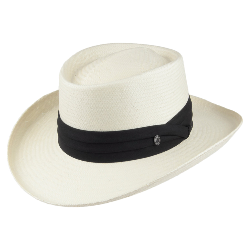 Jaxon & James Ivory Toyo Gambler Hat - Natural