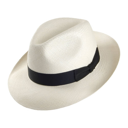Signes Hats Valencia Fedora Panama Hat - Bleach