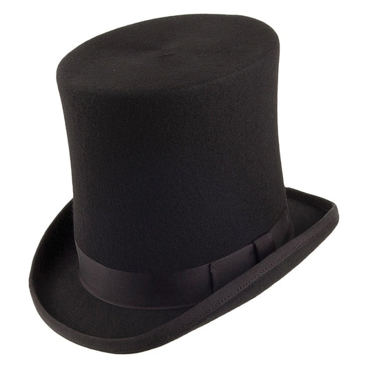 Denton Hats Stove Pipe Top Hat - Black