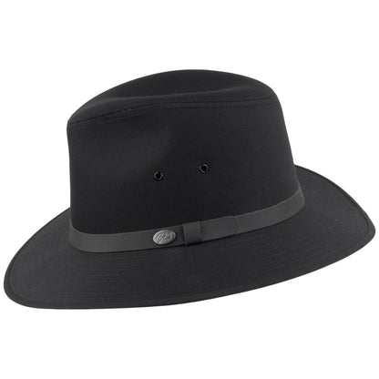 Bailey Hats Dalton Safari Fedora Hat - Black