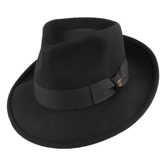 Brixton Hats Swindle Fedora - Black