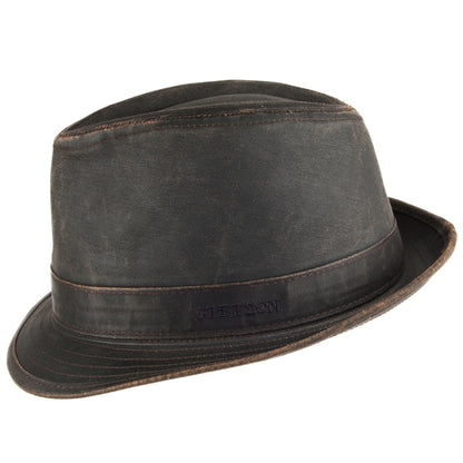Stetson Hats Odessa Water Resistant Trilby Hat - Brown