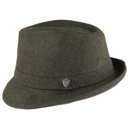 Dorfman Pacific Hats Wool Blend Trilby - Olive